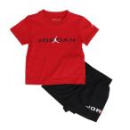 ジョーダン(JORDAN)(キッズ)ジュニア マイケル・ジョーダン 半袖Tシャツ ショーツ 上下セット 75D676-023