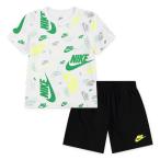 ナイキ(NIKE)(キッズ)ジュニア FT 半袖Tシャツ ショーツ 上下セット 86N043-F66