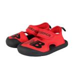 ニューバランス(new balance)(キッズ)スポーツサンダル ジュニア ストラップサンダル レッド CRSR Sandal SYCRSRD1 M シャワーサンダル レジャー