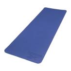リーボック(REEBOK)(メンズ、レディース)ヨガマット Fitness 4mm 紫 176×61cm RAYG-11020PL トレーニングマット ヨガ ストレッチ エクササイズ 薄手