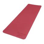 リーボック(REEBOK)(メンズ、レディース)ヨガマット Fitness 6mm 赤 183×61cm RAYG-11050AD トレーニングマット ヨガ ストレッチ エクササイズ