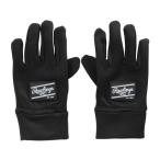  low кольцо s(Rawlings)( мужской ) защищающий от холода перчатки бейсбол флис перчатка EAC15F06-B/B