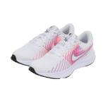 ナイキ(NIKE)(レディース)スポーツシューズ ランニングシューズ ラン デファイ ホワイト HM9593-102 クッション性 通気性 柔軟性 耐久性 柔らかい