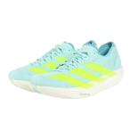 アディダス(adidas)(レディース)ランニングシューズ トレーニングシューズ 部活 アディゼロ タクミ セン 11 ターコイズ JH5223 スニーカー