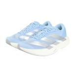 アディダス（adidas）（レディース）ランニングシューズ トレーニングシューズ 部活 アディゼロ エヴォ SL シューズ ブルー JS4453 スニーカー