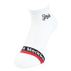  черный Night (blackknight)( женский ) бадминтон короткий носки SC-5981-WHT-2225