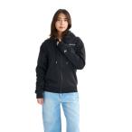 ショッピングロキシー ロキシー（ROXY）（レディース）HISTORICAL LOGO ジップアップフーディ 25FWRZP254027BLK