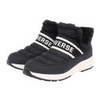 コンバース（CONVERSE）（レディース）スノーシューズ スノトレ NX1570 ウォータープルーフ ミッドカット B/W ブラック 38002221 シューズ