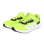 アディダス（adidas）（キッズ）ジュニア スポーツシューズ ベルクロ ベルト付き スニーカー アディダス ファイト キッズ グリーン JQ8100