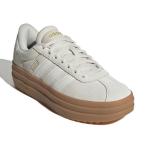 アディダス(adidas)(レディース)スニーカー スポーツシューズ VL コートボールド ベージュ JQ5633 スポーツ カジュアルシューズ 厚底