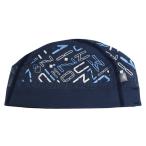 ミズノ（MIZUNO）（メンズ、レディース）スイムキャップ 水泳 メッシュキャップ 紺 M-Lサイズ N2JWC51614 スイミングキャップ 水泳帽