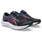 アシックス(ASICS)(レディース)ランニングシューズ トレーニングシューズ ハイパー スピード 5 ブラック レッド 1012B863.001