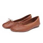 ショッピングクラークス クラークス（Clarks）（レディース）カジュアルシューズ フレックルアイス ブラウン 20352930 バレエシューズ タウンシューズ