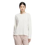 ショッピングadidas tシャツ アディダス（adidas）（レディース）ラックスフロー ルーズフィット 長袖Tシャツ F6183-KA0905