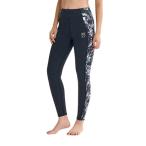 ロキシー（ROXY）（レディース）HAVE A GREAT DAY LEGGINGS VER2 フィットネス 裏起毛レギンス フルレングス 25FWRPT254521BLK