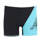  скорость (SPEEDO)( мужской ).. купальный костюм плавание panel свободный ji Lee Turn z половина box чёрный × синий ST52303G KA тренировка купальный костюм 