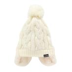 shu Toro ire(STREULE)( женский ) шляпа уголок имеется pompon вязаная шапка ST25FB0080 OWHT