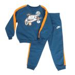 ナイキ（NIKE）（キッズ）ボーイズ フリース パンツ 上下セット 86N497-U48