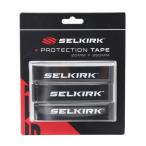 セルカーク（SELKIRK）（メンズ、レディース）ピックルボール パドル 保護 エッジガードテープ 3本入り 10005 BLK