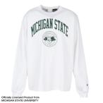 ショッピングチャンピオン tシャツ チャンピオン-ヘリテイジ（CHAMPION-HERITAGE）（メンズ）USA T1011 長袖Tシャツ Michigan State University C5-C405 010
