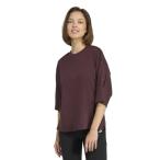 ショッピングアディダス tシャツ アディダス（adidas）（レディース）ソフト ラックス ルーズ 半袖Tシャツ KLH94-JW5067