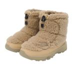 ザ・ノース・フェイス（THE NORTH FACE）（レディース）ブーツ ヌプシ ブーティ ショート フリース ベージュ NFW52476 KT 防風性 ボアブーツ