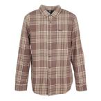 ショッピングvolcom ボルコム（Volcom）（メンズ）LELAND FLANNEL 長袖シャツ A0502402-BRW