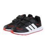  Adidas (adidas)( Kids ) Junior спортивные туфли спорт обувь тонн so- переключатель Kids черный белый NMO14-JH8653 повседневная обувь 
