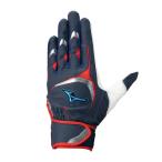  Mizuno (MIZUNO)( Kids ) Junior batting для перчатка бейсбол Will Drive голубой обе рука для 26SS 1EJEY29514