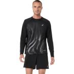  Asics (ASICS)( мужской )ROAD бег графика рубашка с длинным рукавом 2011D445.001
