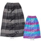 スピード（SPEEDO）（メンズ、レディース）水泳 タオル スタックボーダーラップタオル SE62602
