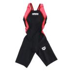  Arena (ARENA)( Kids ) купальный костюм Junior женщина плавание aqua рейсинг леггинсы WA одобрение модель чёрный × красный 130-150 размер AS6SRC50G BKRD рейсинг 