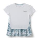  Admiral Golf (Admiral GOLF)( женский ) теннис одежда женский поддельный re year Hem графика футболка ATLA603-WHT