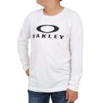 オークリー（OAKLEY）（キッズ）長袖Tシャツ キッズ Enhance Qd Bold Evo Ytr 6.0 FOA405770-100