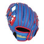  Wilson (Wilson)( Kids ) подросток для софтбола перчатка круговой для бейсбол перчатка Junior Kids A200 EZ CATCH левый для метания WBW10135610
