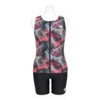 アリーナ（ARENA）（レディース）水着 レディース フィットネスセパレート 上下セット カバーバック AS6SWF54L RDBK