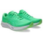 アシックス（ASICS）（メンズ）ランニングシューズ ジョギングシューズ エボライド スピード 3 ワイド グリーン ホワイト 1011B968.300 スポーツシューズ