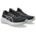 アシックス（ASICS）（メンズ）ランニングシューズ ジョギングシューズ ゲル キュムラス 28 EX ワイド ブラック ホワイト 1011C146.002