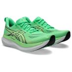 アシックス（ASICS）（メンズ）ランニングシューズ ジョギングシューズ グライドライド マックス 2 グリーン ブラック 1011C156.300