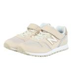 ニューバランス（new balance）（キッズ）ジュニアスニーカー スポーツシューズ 373 バンジー ウィズ トップ ベージュ Y3733DBM カジュアルシューズ 面ファスナ