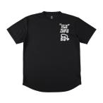 エゴザル（EGOZARU）（メンズ、レディース）バスケットボールウェア プラクティスシャツ マスキングロゴ ワンポイント Tシャツ EZSS26UST021C001