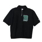  Champion - износ Tey ji(CHAMPION-HERITAGE)( мужской ) Rebirth we b Short рукав половина Zip спортивная фуфайка C3-D005 09A