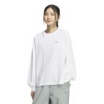 アディダス（adidas）（レディース）エッセンシャルズ プラス スモール ロゴ ルーズフィット 長袖Tシャツ KS541-KF8265