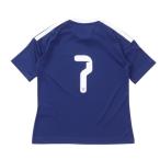  Adidas (adidas)( Kids )JFA Kids постоянный Fit вентилятор короткий рукав футболка номер 7 RK234-KV2584