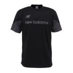  New balance (new balance)( мужской ) футбол одежда p Ractis Short рукав рубашка MT61573KBK