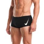  Nike (NIKE)( мужской ) купальный костюм мужской плавание hyde la strong Logo квадратное нога Brief чёрный × белый M-LL размер NESSG032-N011 мужской купальный костюм Short нога 