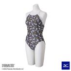  Mizuno (MIZUNO)( женский ).. купальный костюм женский плавание PEANUTS.. тренировка для medium cut N2MAD33206