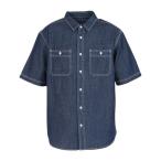ショッピングダンガリー エルケクス（ELKEX）（メンズ）ダンガリー 半袖シャツ EKM6S10003 IBLU