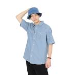 ショッピングダンガリー エルケクス（ELKEX）（メンズ）ダンガリー 半袖シャツ EKM6S10003 LBLU