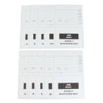 日本サッカー協会（JFA）（メンズ）サッカー マッチレコードシート 10枚入り JO-484